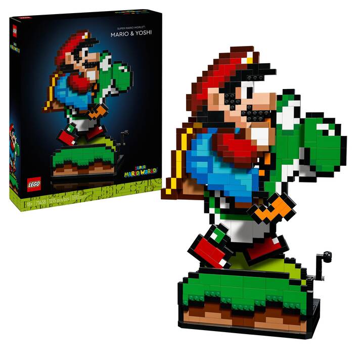 LEGO  Super Mario World Mario et Yoshi (71438)