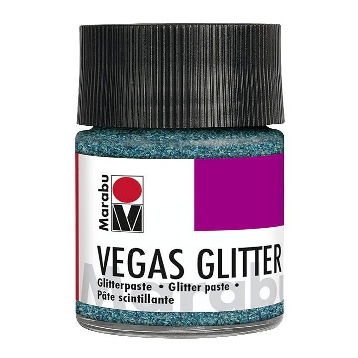 MARABU Poudre de paillettes Vegas (Turquoise)