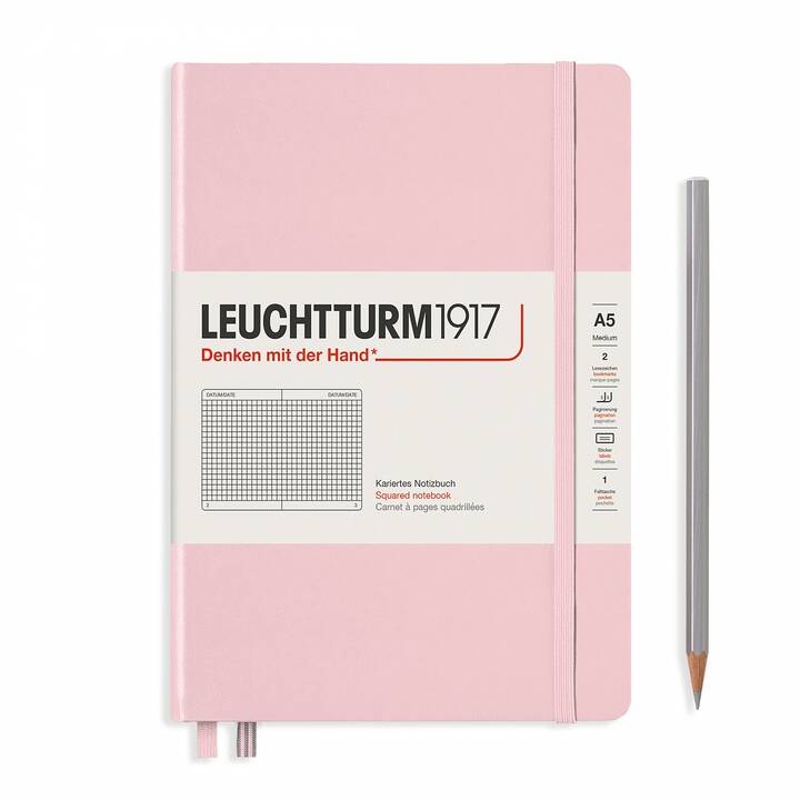 LEUCHTTURM1917 Notizbuch Medium (A5, Kariert)