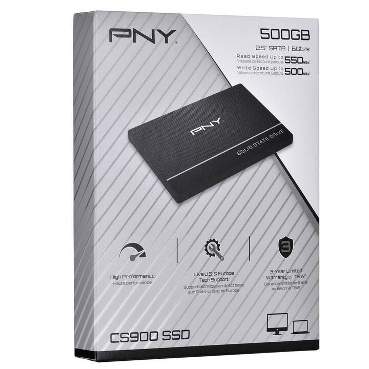 PNY TECHNOLOGIES CS900 (SATA-III, 500 GB)