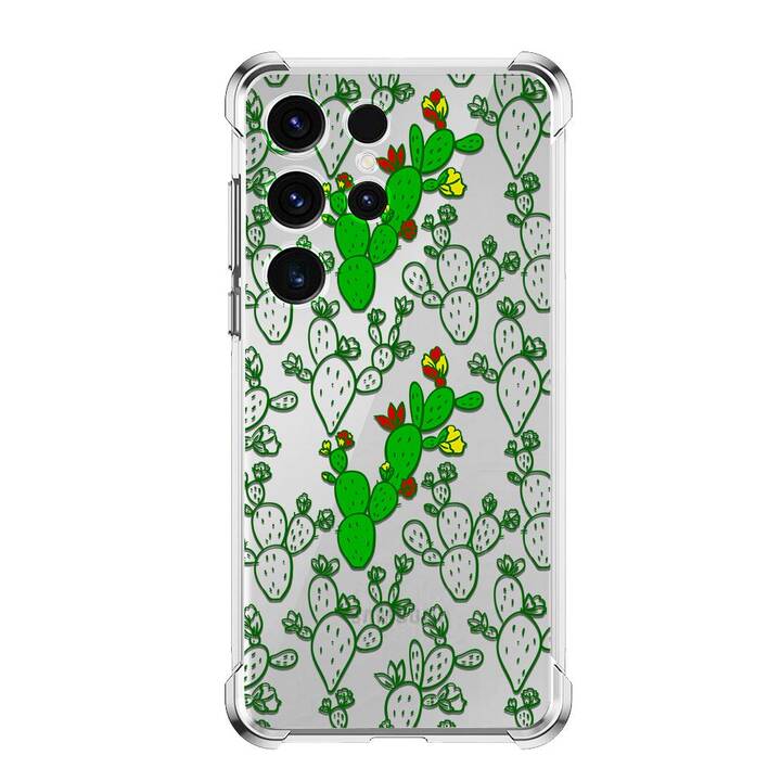 EG Backcover (Galaxy S23 Ultra, Plantes, Vert)