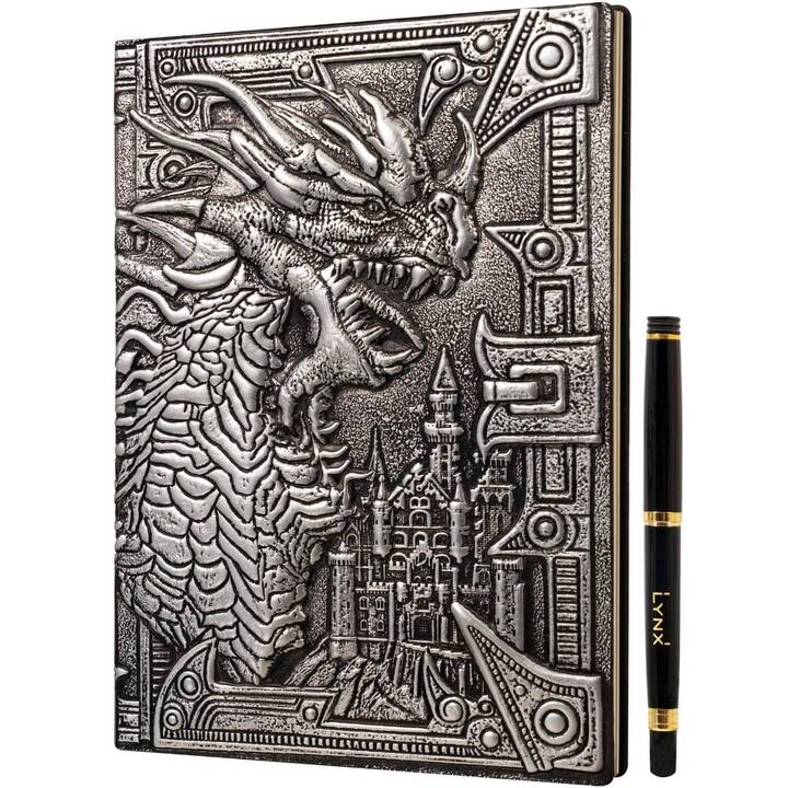 LYNX Notizbuch Dragon Silver (Universal)