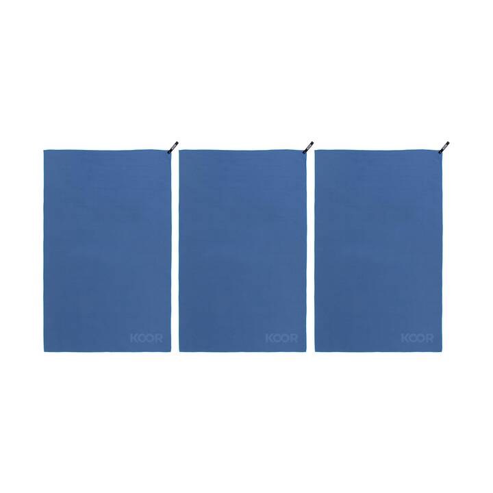 KOOR Telo mare Silva Onda Blu L (130 cm x 80 cm)