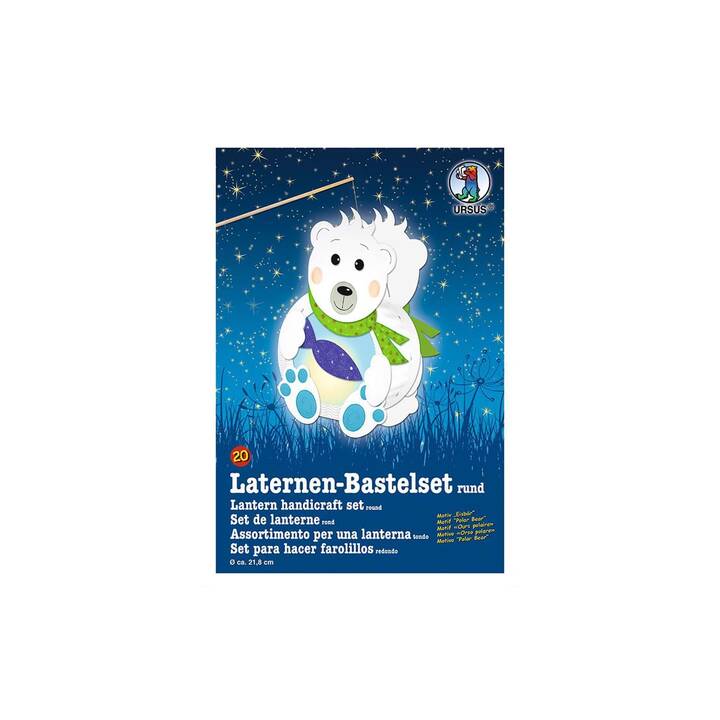 URSUS Polar Bear Laterna (Modellare, Incollare)