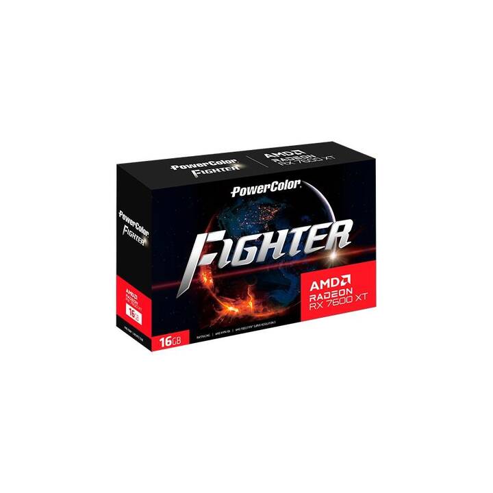 POWERCOLOR Fighter AMD Radeon RX 7600 XT (16 GB)