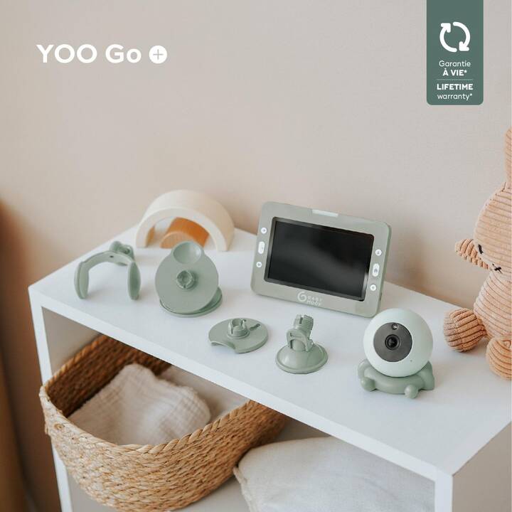 BABYMOOV Monitor per bambini YOO GO + HD (Video)