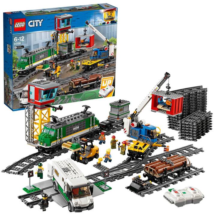 LEGO City Le train de marchandises télécommandé (60198)