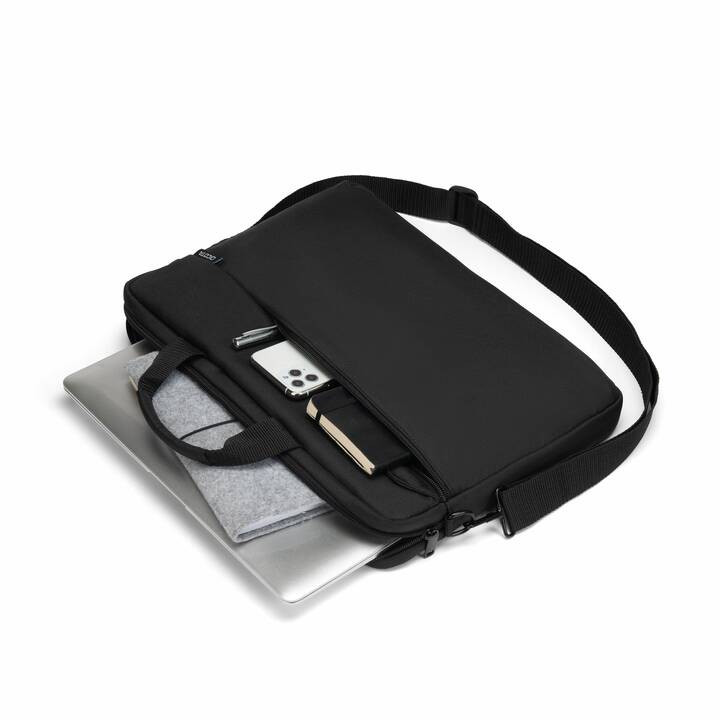 DICOTA Slim Case ONE Tasche (16", Schwarz)