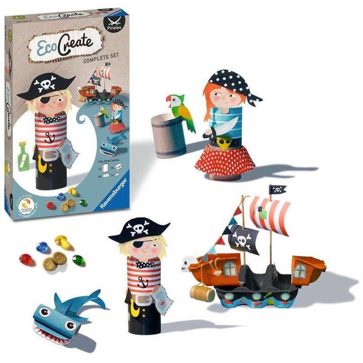 RAVENSBURGER Mini Pirates Spielzeug (Kleben)