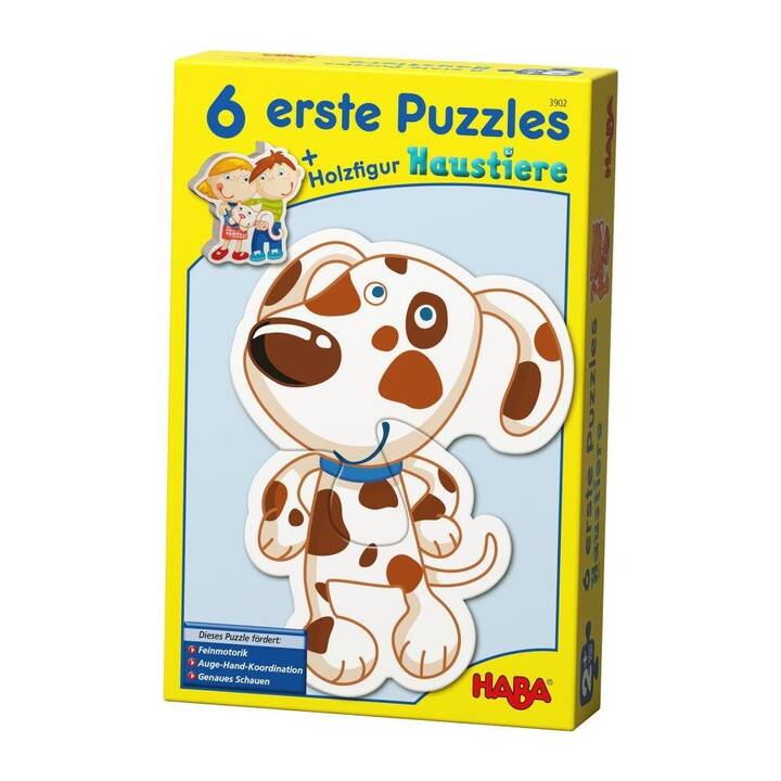 HABA Tiere Puzzle (12 Stück)