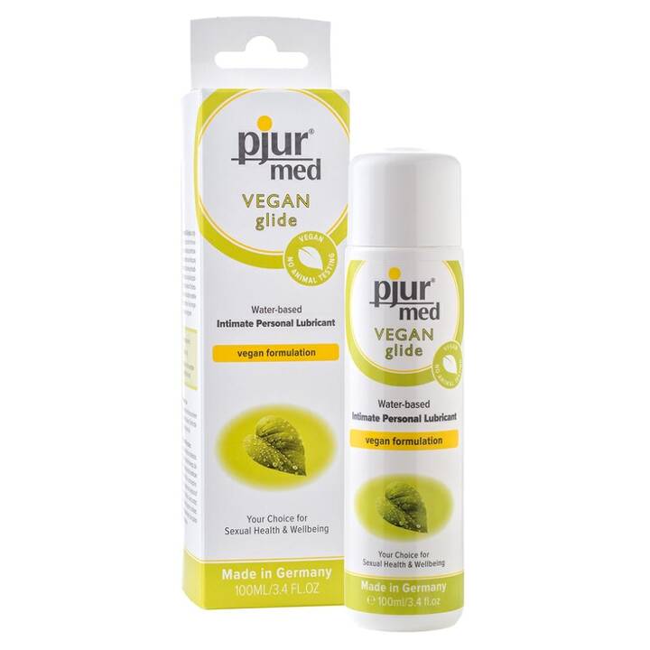 PJUR Lubrifiant Vegan Glide (100 ml, À base d'eau)