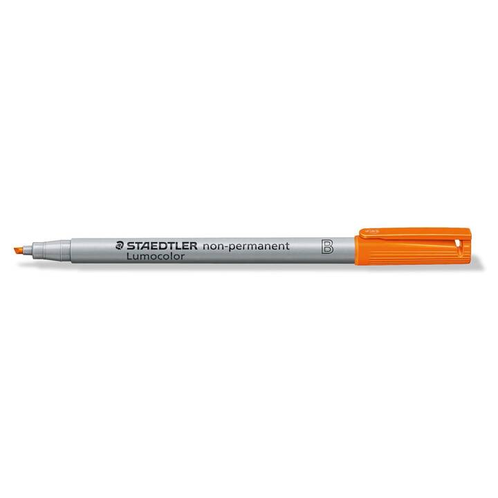 STAEDTLER Feutres pour rétroprojection Lumocolor 312 (Orange, 1 pièce)