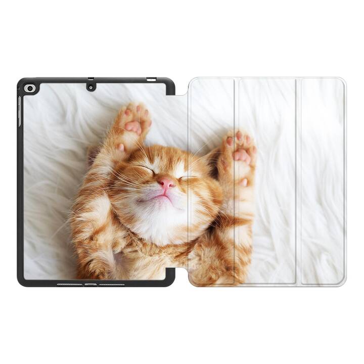 EG MTT Coque pour Apple iPad 10.2" 2019 - Chat