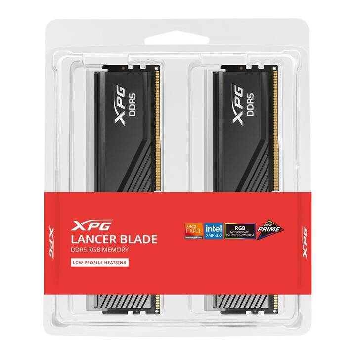 ADATA Lancer Blade AX5U6000C3016G-DTLABRBK (2 x 16 Go, DDR5 6000 MHz, DIMM 288-Pin)
