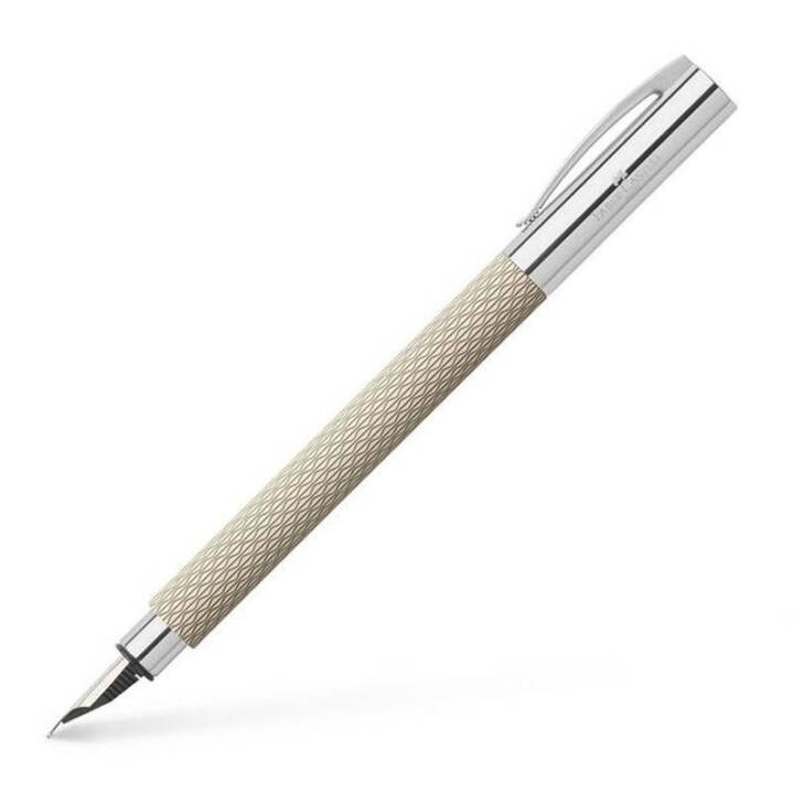 FABER-CASTELL Ambitiom Stylos-plumes (Chrome, Beige, Sable)