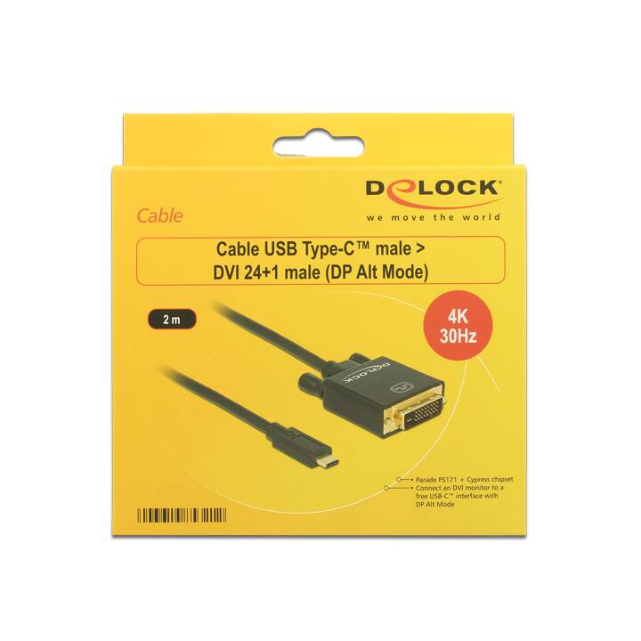 DELOCK Video-Adapter (USB Typ-C)