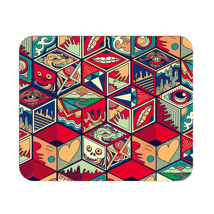 EG tapis de souris (200x240mm) - multicolore - art