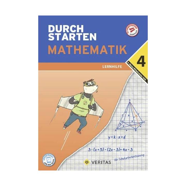 Durchstarten Mathematik 4. Klasse Mittelschule/AHS Lernhilfe