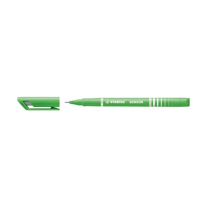 STABILO Sensor 189 Penna a fibra (Verde, 1 pezzo)