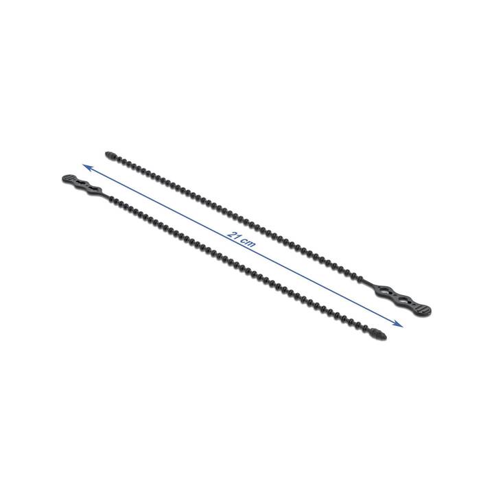 DELOCK Colliers de câbles (210 mm, 10 pièce)