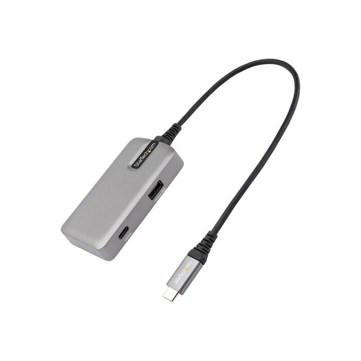 STARTECH.COM Stazione d'aggancio (HDMI, USB 3.1 di tipo A, 2 x USB 3.1 di tipo C)