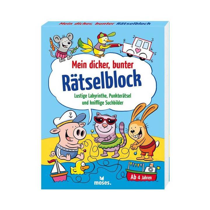 Mein dicker, bunter Rätselblock