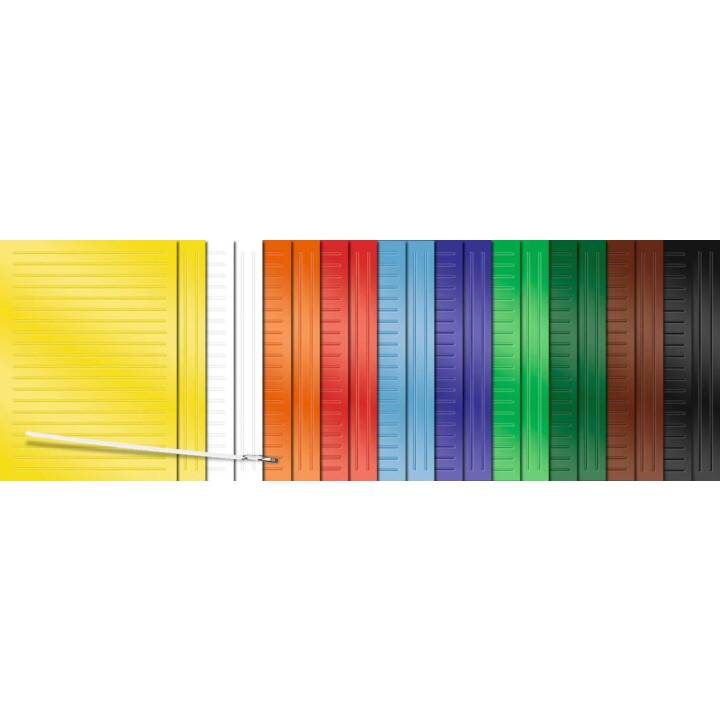 URSUS Ensemble de papier de construction (Multicolore, 20 pièce)