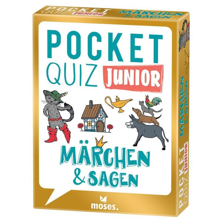 MOSES VERLAG Pocket Quiz junior Märchen & Sagen