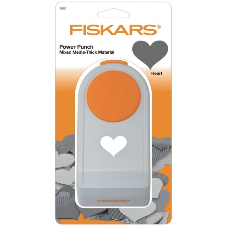 FISKARS CORPORATION Power Stanzer Estampeur à bricolage (Coeur)