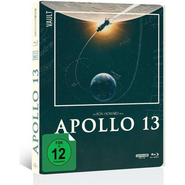 Apollo 13 (4K Ultra HD, Steelbook, DE, EN, TR)