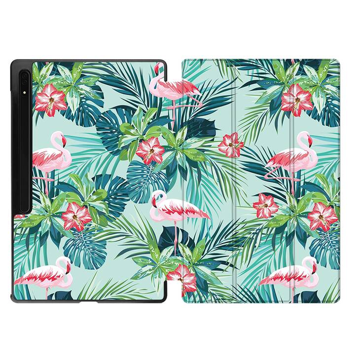 EG cover per Samsung Galaxy Tab S8 Ultra 14.6" (2022) - Verde - Flamingo