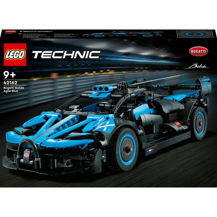 LEGO Technic Bugatti Bolide Agile Blue (42162, seltenes Set)
