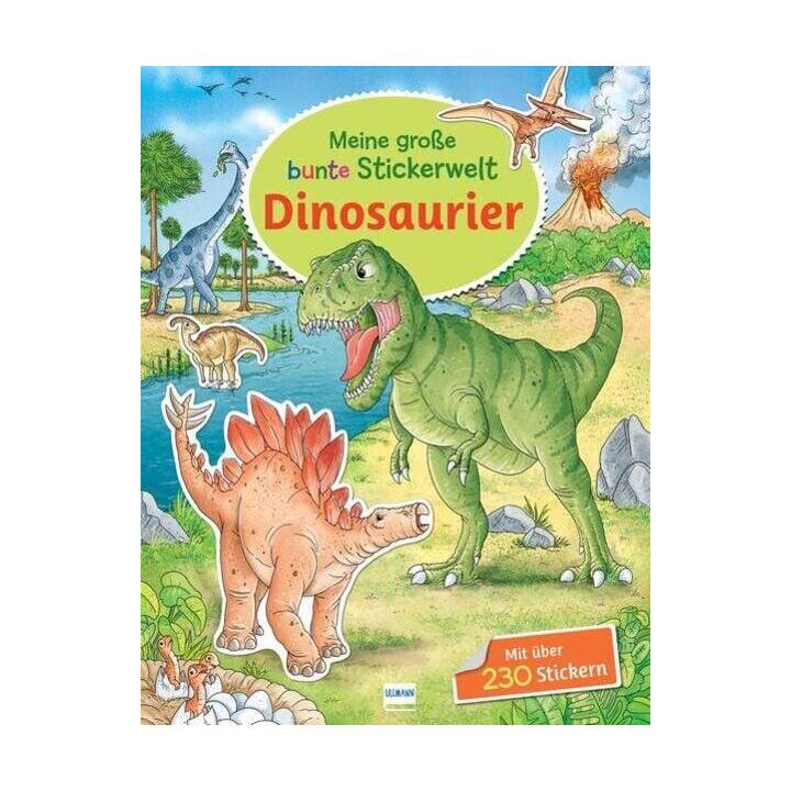 ULLMANN MEDIEN Livres autocollants (Dinosaure)