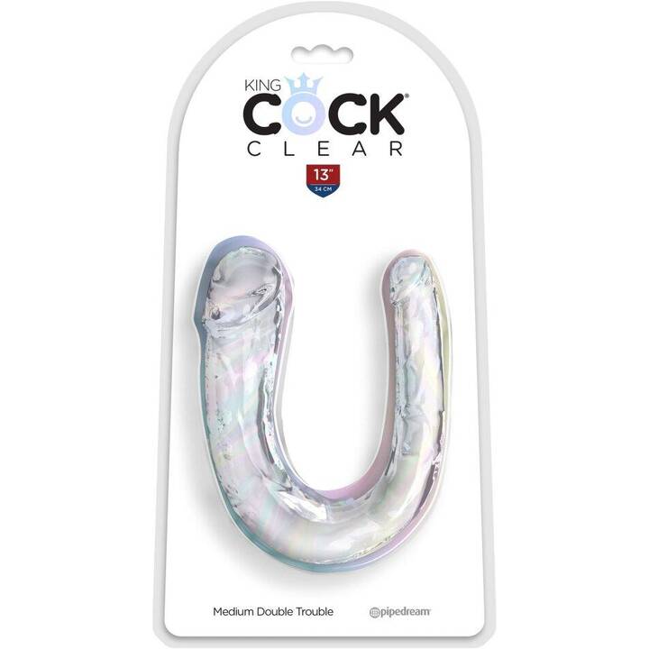 KING COCK Trouble M Gode double (34 cm)
