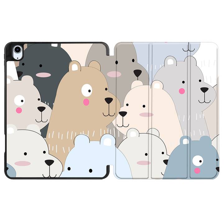 EG coque pour iPad Air 10.9" (2022) 5e génération - multicolore - dessin animé