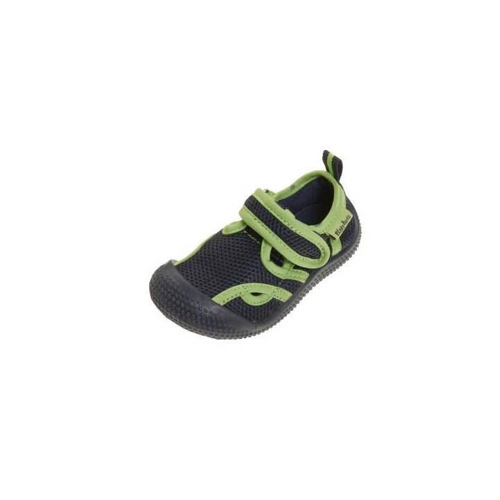 PLAYSHOES Chaussures pour enfant (20-21, Marin, Vert)