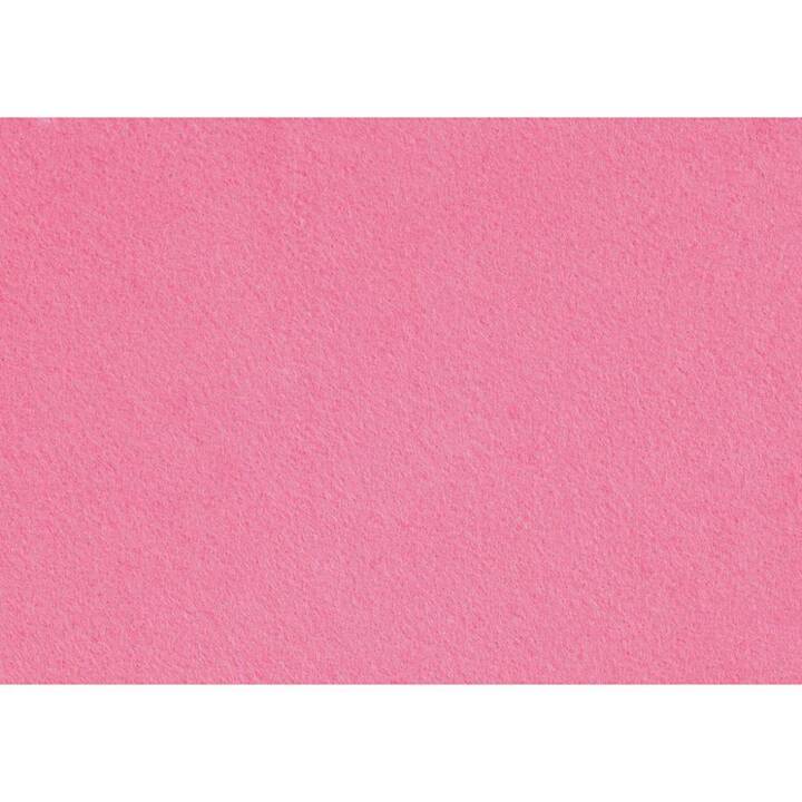 CREATIV COMPANY Bastelfilz Pink, Rosa (10 Blatt)