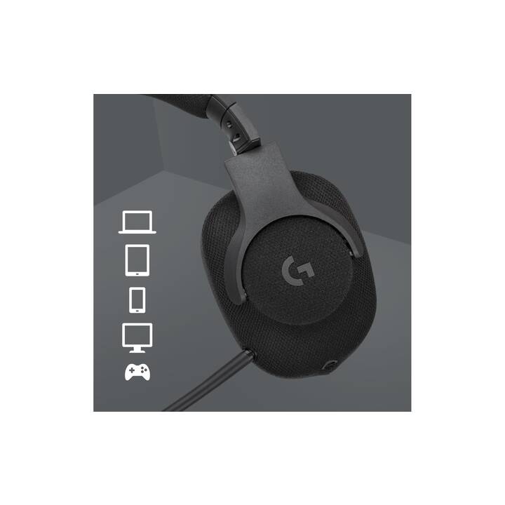 LOGITECH G433 (Over-Ear, Kabel)