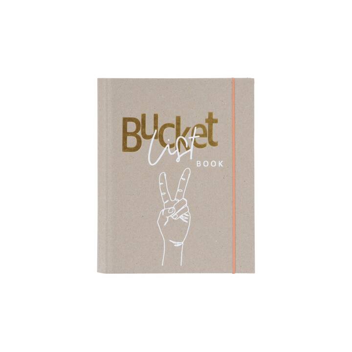 GOLDBUCH Carnets Bucket List (18.5 cm x 23 cm, Pointé)