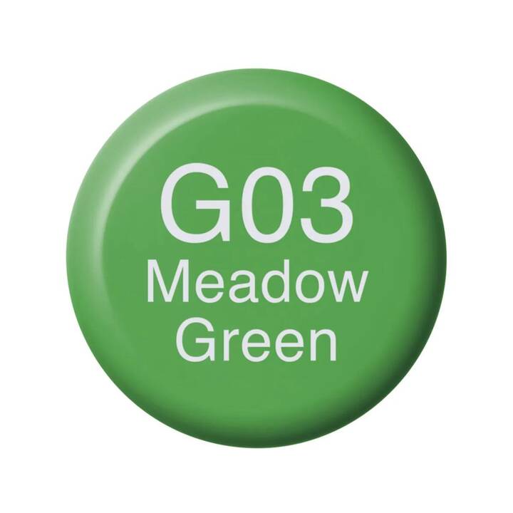 COPIC Tinte G03 - Meadow Green (Grün, 14 ml)