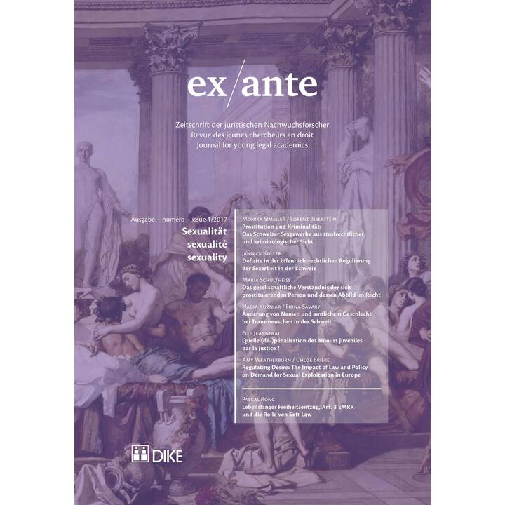 ex ante 01/2017 Sexualität