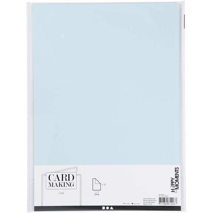 CREATIV COMPANY Cartone Card Making (Blu, A4, 10 pezzo)
