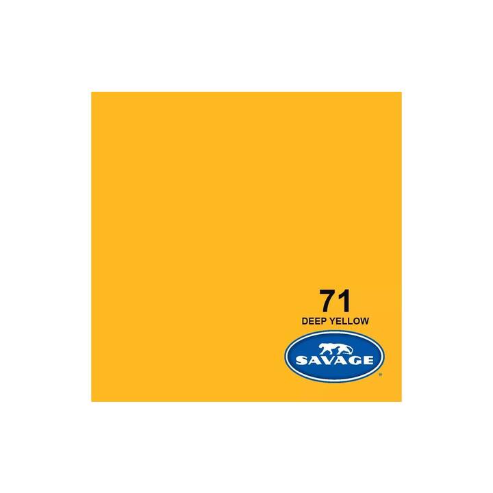SAVAGE Fotohintergrund (Deep Yellow, 272 x 1100 cm)