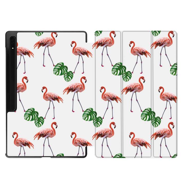 EG coque pour Samsung Galaxy Tab S8 Ultra 14.6" (2022) - Vert - Flamingo