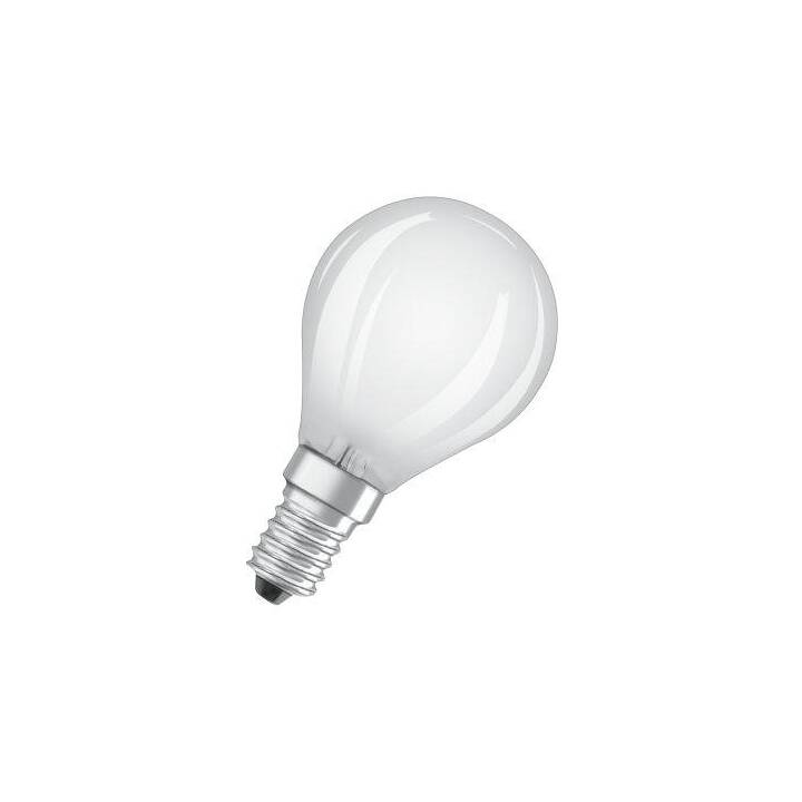 LEDVANCE LED Birne Base Classic P 40 FR (E14, 4 W)