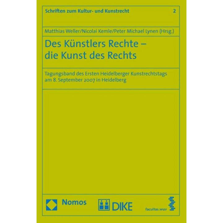 Des Künstlers Rechte - die Kunst des Rechts