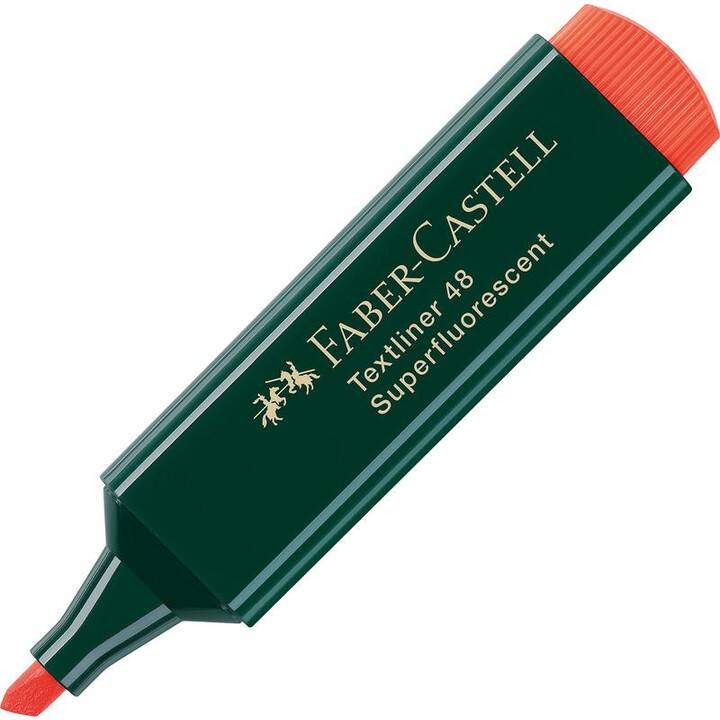 FABER-CASTELL Evidenziatore TL 48 (Arancione, 1 pezzo)