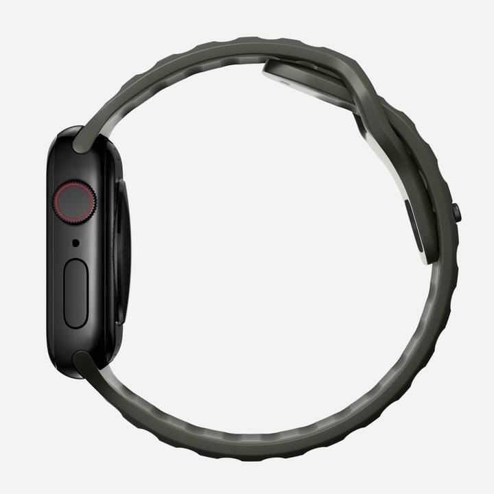 NOMAD GOODS Sport Cinturini (Apple Watch 45 mm / 42 mm / 49 mm / 44 mm, Verde)