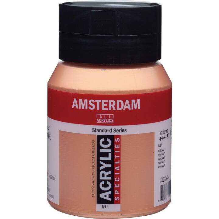 TALENS Colore acrilica Amsterdam (500 ml, Bronzo)