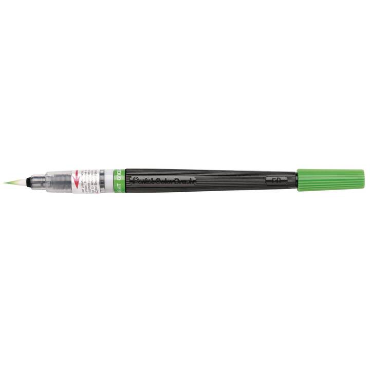 PENTEL Marqueur peinture Colour Brush (Vert clair, 1 pièce)